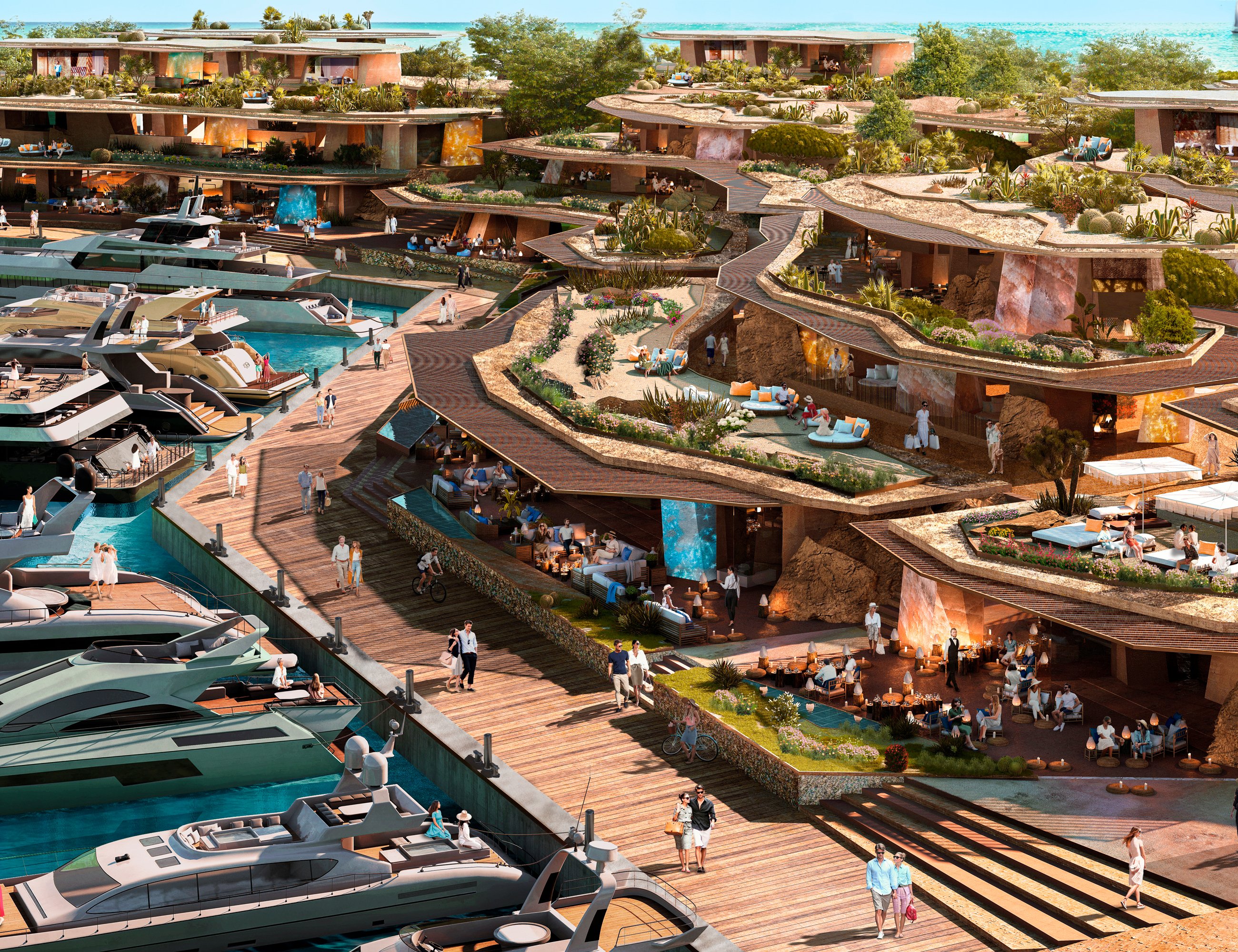 57 Villas Construction – NEOM, Sindalah Island